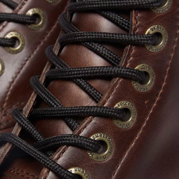 Dr. Doc Martens 1460 Pascal Max Dark Brown Mens Size 10 Leather Combat Boots NEW - Picture 10 of 16